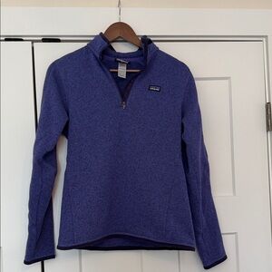 Patagonia Violet Quarter-Zip Fleece